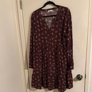 Floral Long Sleeve Dress